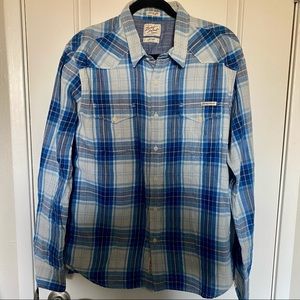 Lucky Brand Slim Fit Western Button Down Shirt
